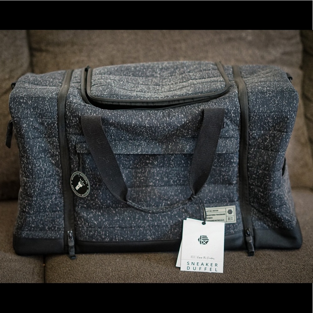 Hex Brand Galaxy Reflective Sneaker Duffel Bag